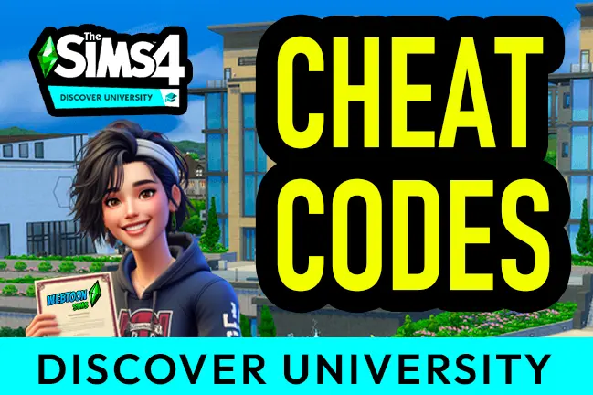 Sims4 Discover University Cheat Codes